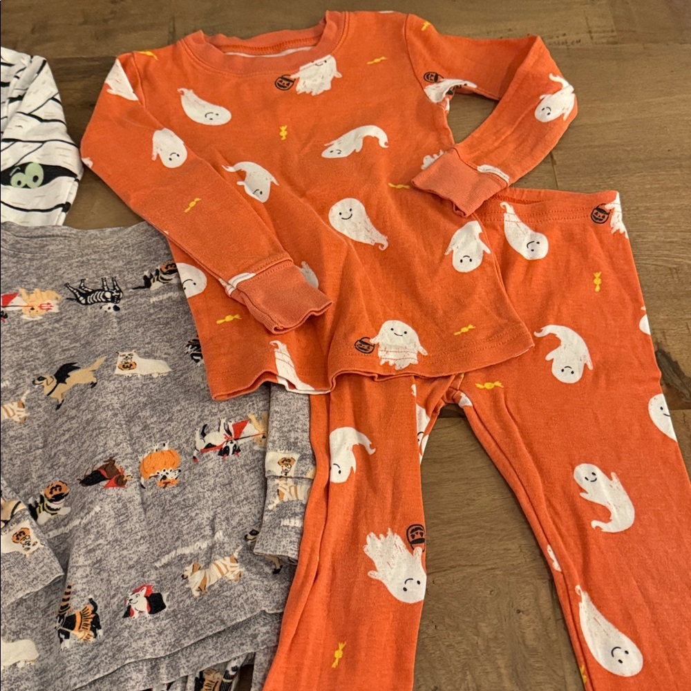Halloween Pumpkin ghost bundle 9 pcs size 18-24 months - Picture 3 of 9